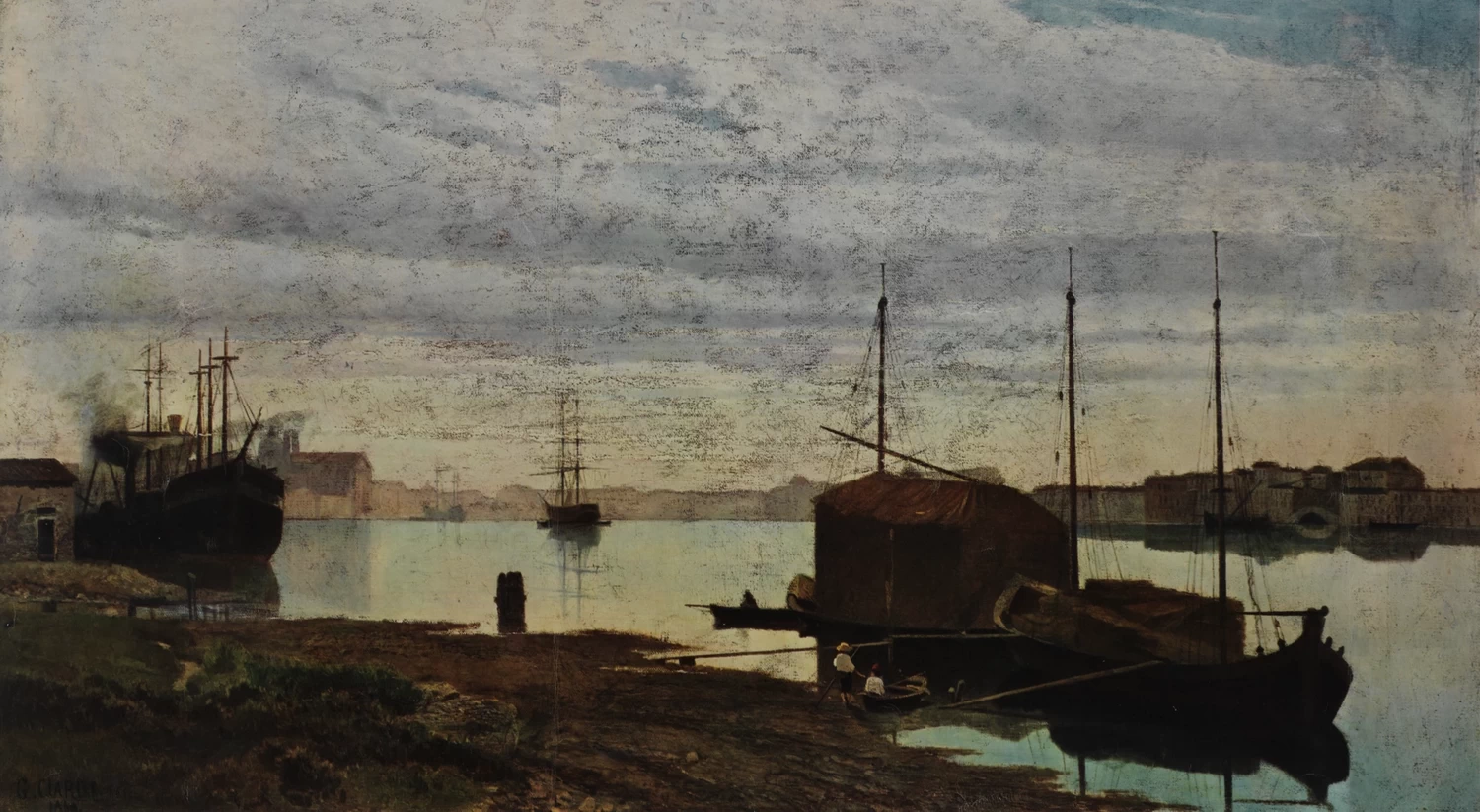Il Canale della Giudecca - Galleria Internazionale d’Arte Moderna, Ca’ Pesaro, Venezia